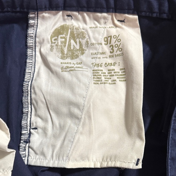 GAP Women's Navy Skinny Mini Pants 12 - Picture 6 of 9